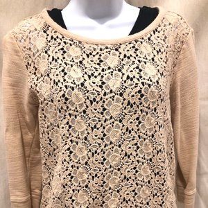 Loft Floral Top - Cream